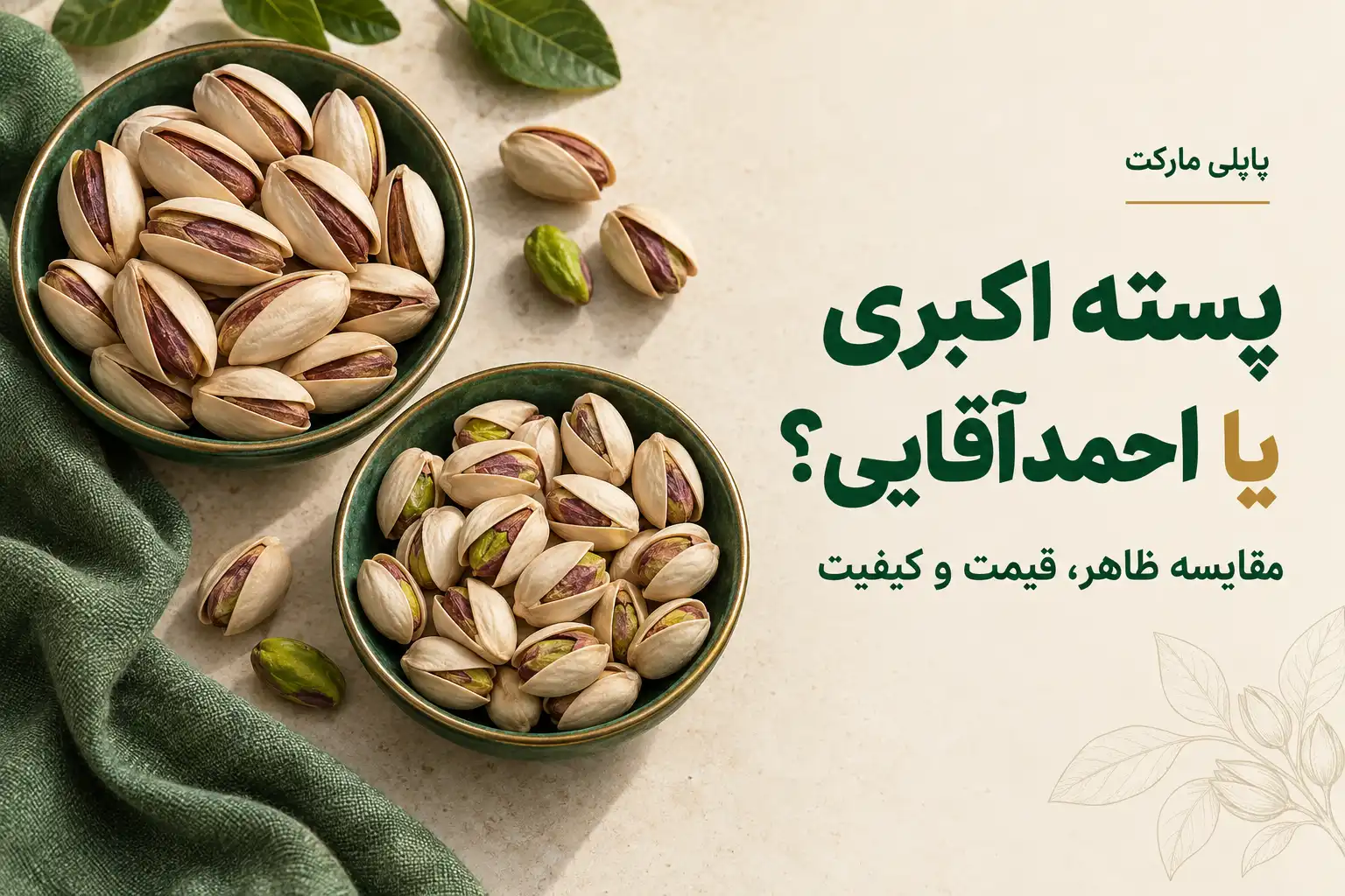 پسته اکبری یا احدآقایی