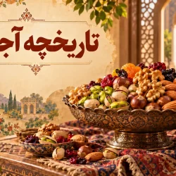 تاریخچه آجیل
