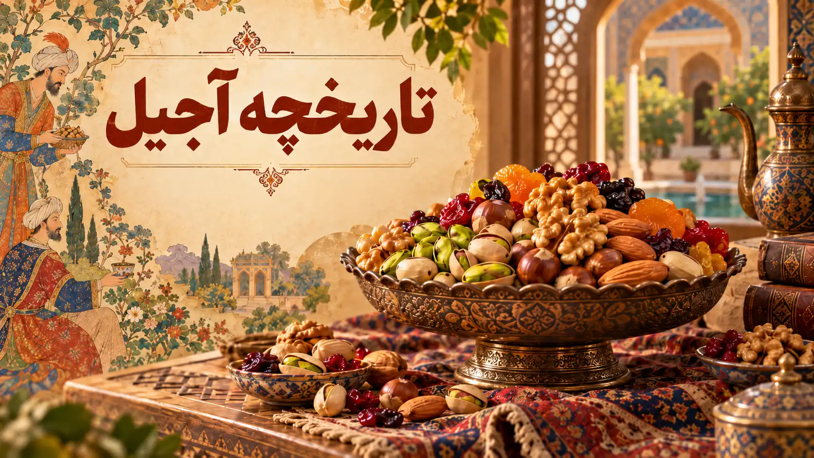 تاریخچه آجیل