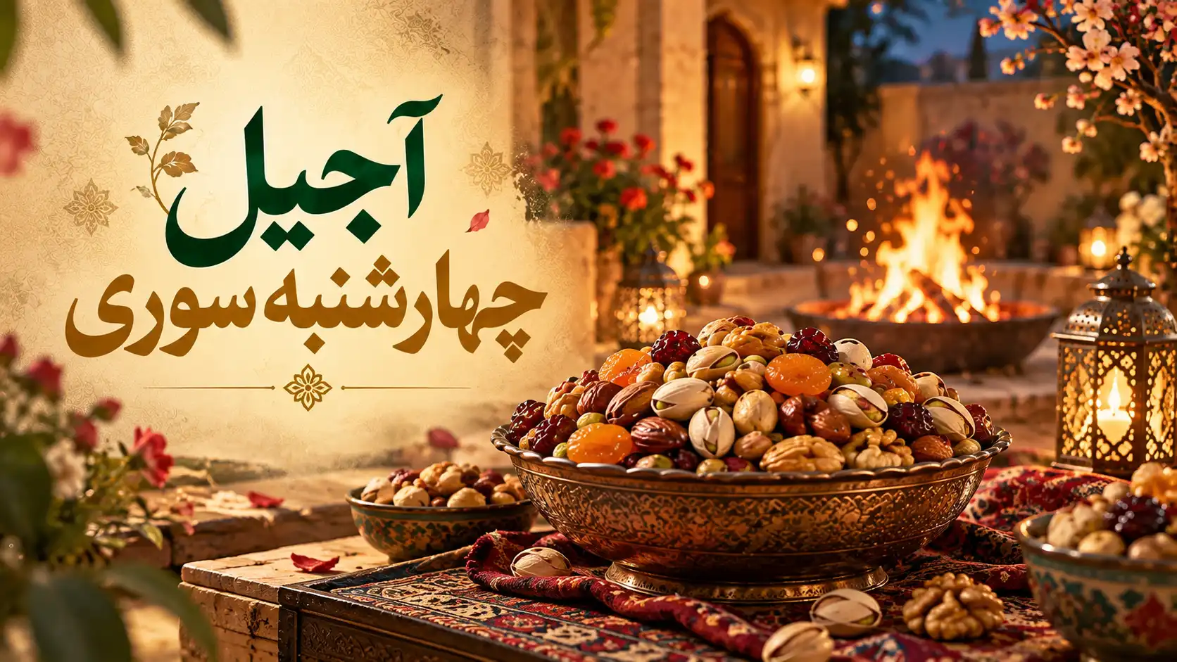 آجیل چهارشنبه سوری چیست