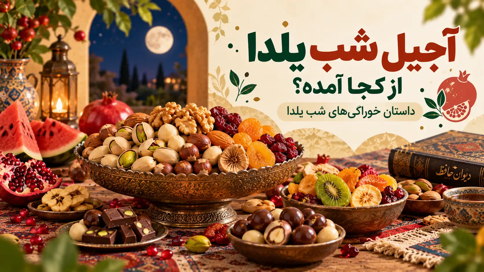 آجیل شب یلدا چیست